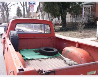Illustration for article titled 1963 Ford Pickup Down On The Denver Street